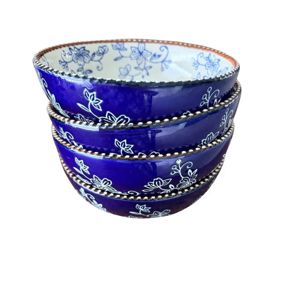 Temp-tations Floral Lace Blue 6.5